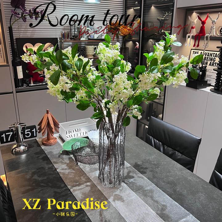 掬涵高端千里香仿真花桂花客厅玄关家居餐桌氛围感插花装饰【荐】