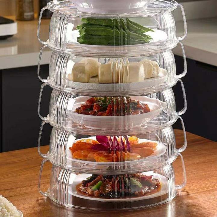 家用厨房便携保温菜罩餐桌罩饭菜罩盖防尘防虫遮剩菜食物收纳罩盖