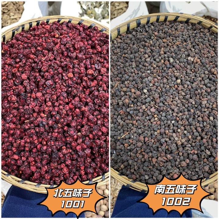 五味子中药材当季新货散装特精选五味子南五味子小红果干农家无硫