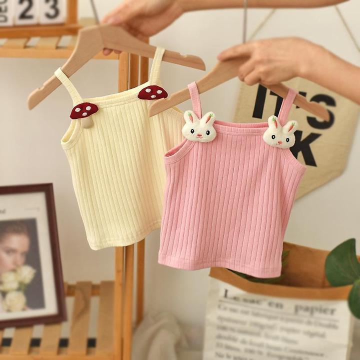 女童吊带夏季外穿洋气韩版童装儿童婴儿小童薄款可爱女宝宝小背心