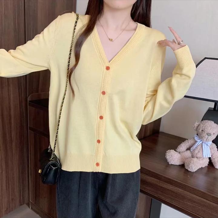 大码新款宽松开衫女装秋季胖MM遮肉显瘦别致独特长袖上衣2004#