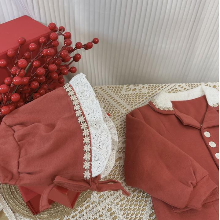 娃丽比24年娃丽比秋冬双十一大促婴童公主爬服分体棉服价格合辑1