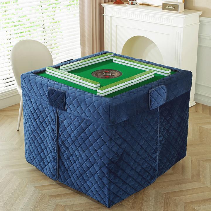 麻将机棉罩加绒烤火罩桌子罩套正方形罩布电暖炉烤火罩套新款棉套