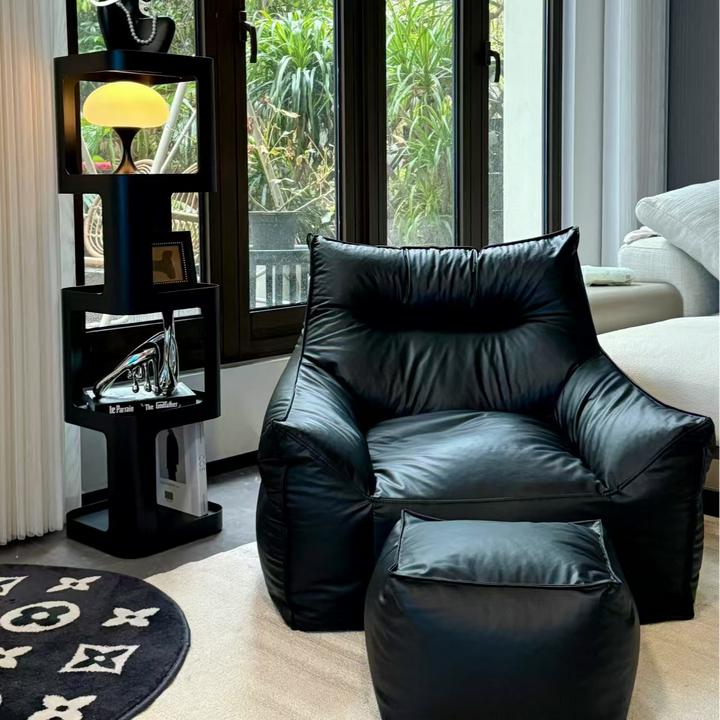 懒人沙发单人榻榻米小户型阳台躺卧室客厅家用高背休闲躺椅豆袋