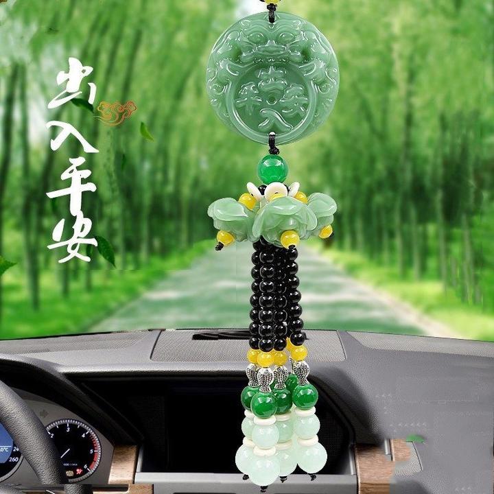 2026新款出入平安汽车挂件平平安安双面貔貅挂饰高档车载车上挂件