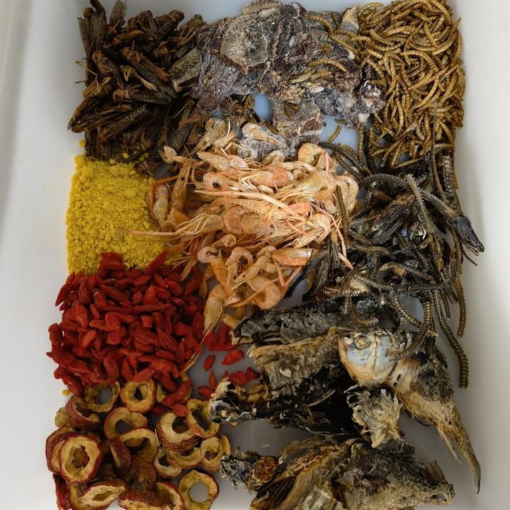 绣眼鸟粮 真材实料 吃的少拉的少 毛色靓丽 易鸣唱 500克