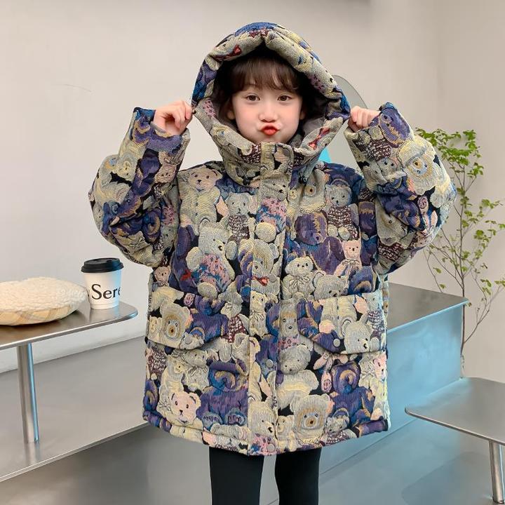 巴拉巴拉女童羽绒服冬装新款洋气儿童白鸭绒外套小女孩冬季加厚上