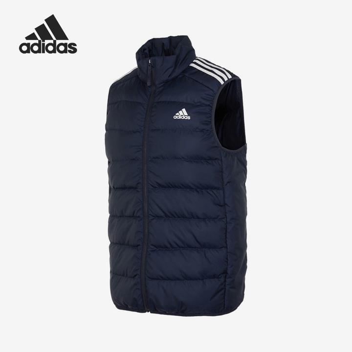 Adidas/阿迪达斯正品2023冬季新款男士保暖羽绒马甲IK3210