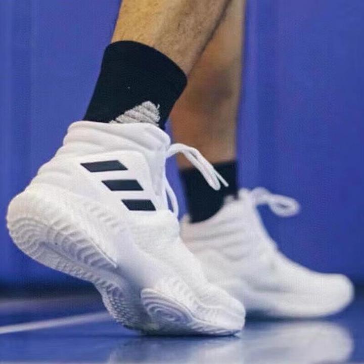 Adidas/阿迪达斯正品Pro Bounce 男子中帮缓震运动篮球鞋 FW5745