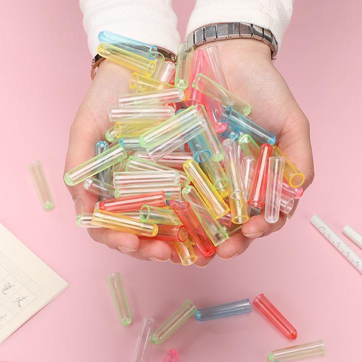 糖果色铅笔套笔帽 小学生笔尖保护套 铅笔笔盖铅笔延迟器笔帽批发