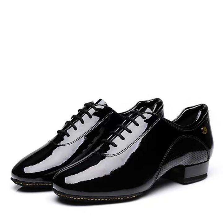 AG男摩登舞交易舞鞋专业竞技华尔兹国标拉丁舞鞋直板底4012比赛