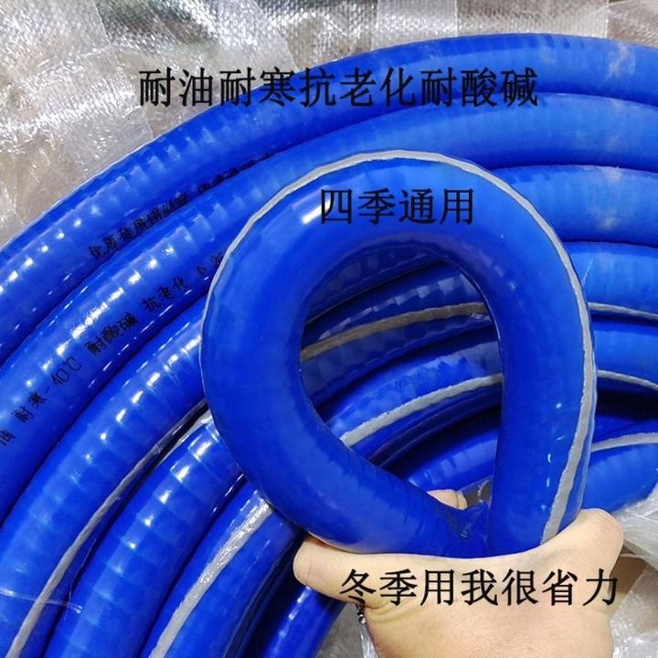 抗冻抗老化零下30℃耐寒耐酸碱抽柴油水加厚硅胶钢丝管四季通用
