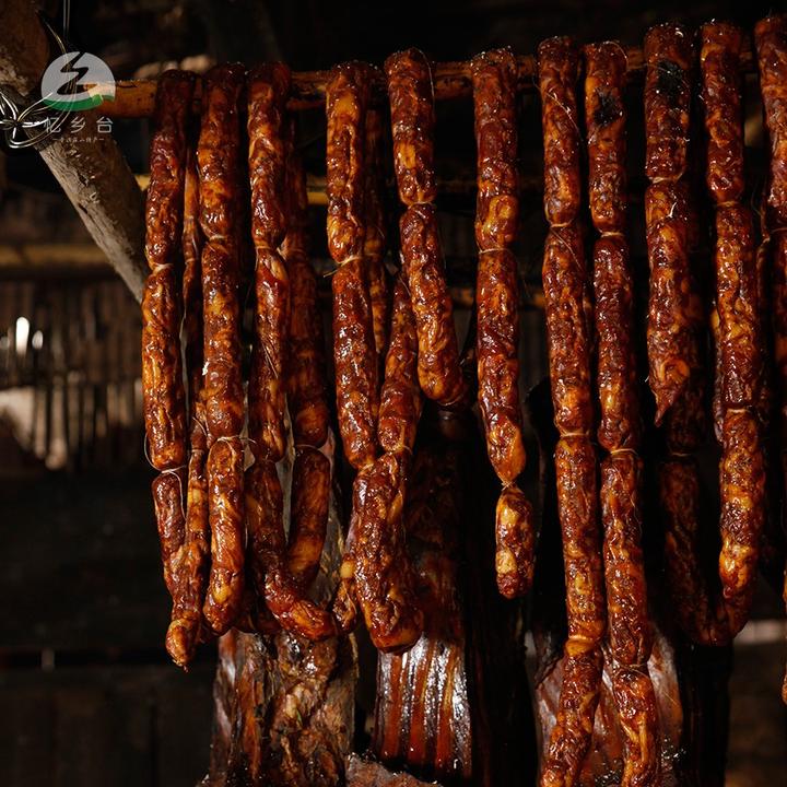 四川重庆正宗麻辣川味五香芝麻香肠腊肠腌制川渝家乡特产川味香肠