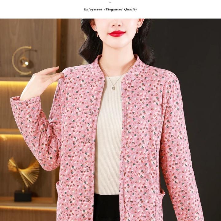 【24款特价】360°石墨烯贴片保温锁热中老年妈妈棉衣棉服