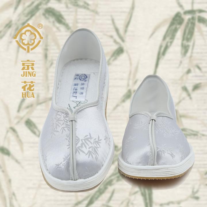 京花艾草传统老北京布鞋鞋透气平底老北京汉服绣花鞋中国风汉服鞋