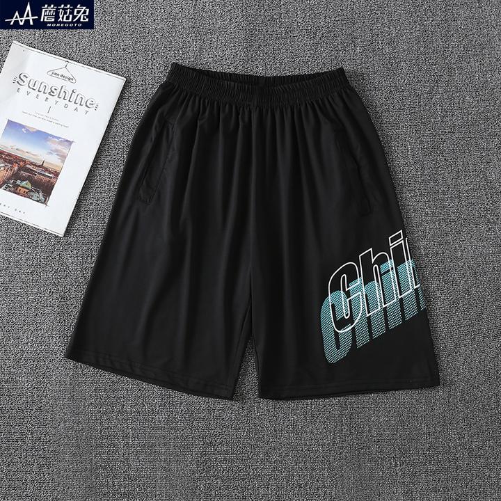 胖童装男童夏季薄款短裤冰丝中大童8-15男孩运动五分裤夏季外穿潮