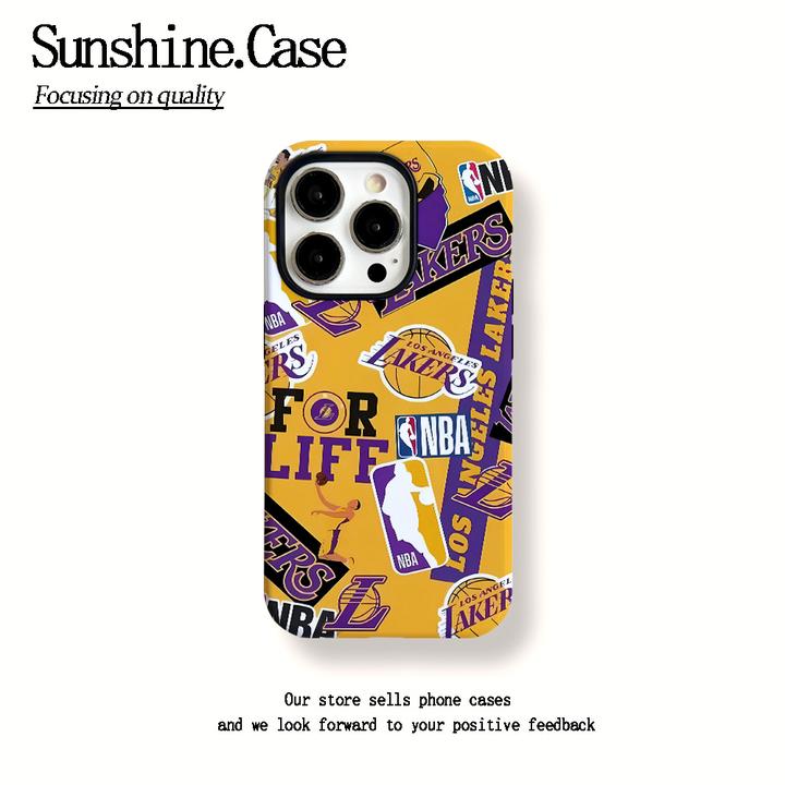 菲林二合一适用苹果华为vivo小米oppo手机壳湖人16PRO