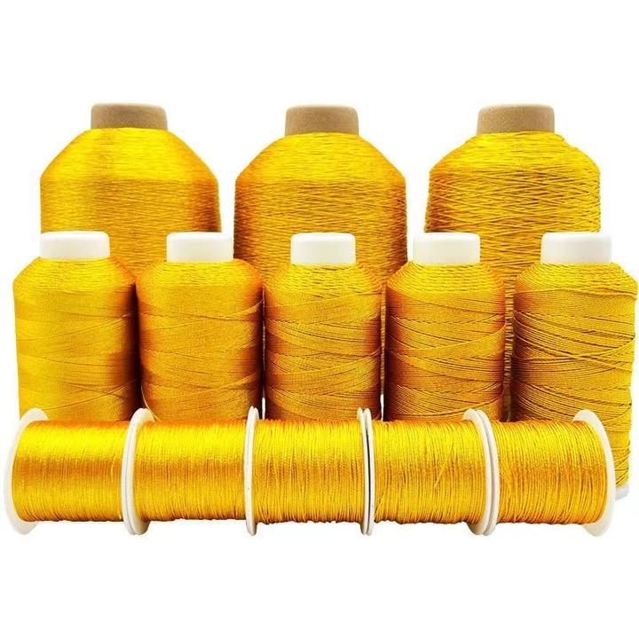 金线银线diy材料手工缠绕线流苏扫把金丝线