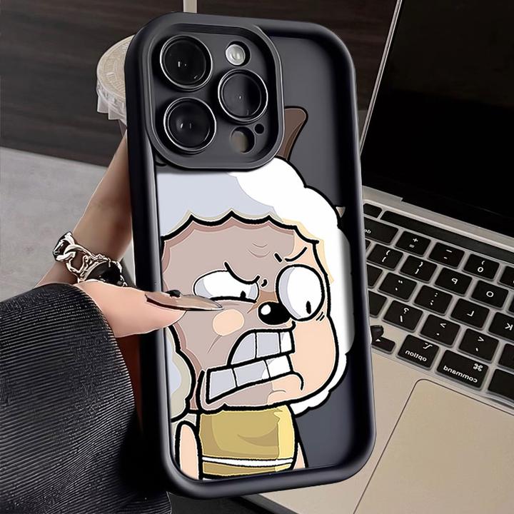 懒洋洋iPhone14promax手机壳软硅胶苹果15全包13防摔12高级11