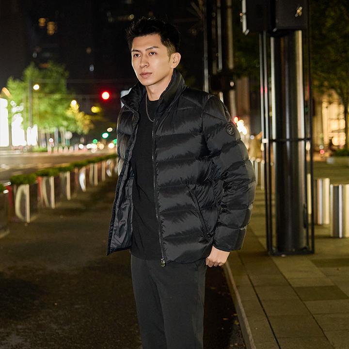 法帝卡尔克冬季立领羽绒服男短款商务休闲白鸭绒加厚保暖潮流外套