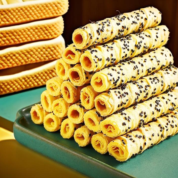 老上海鸡蛋卷芝麻味蛋卷解馋零食