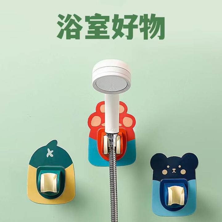 浴室花洒支架 花洒喷头免打孔沐浴支架免打孔万向花洒架