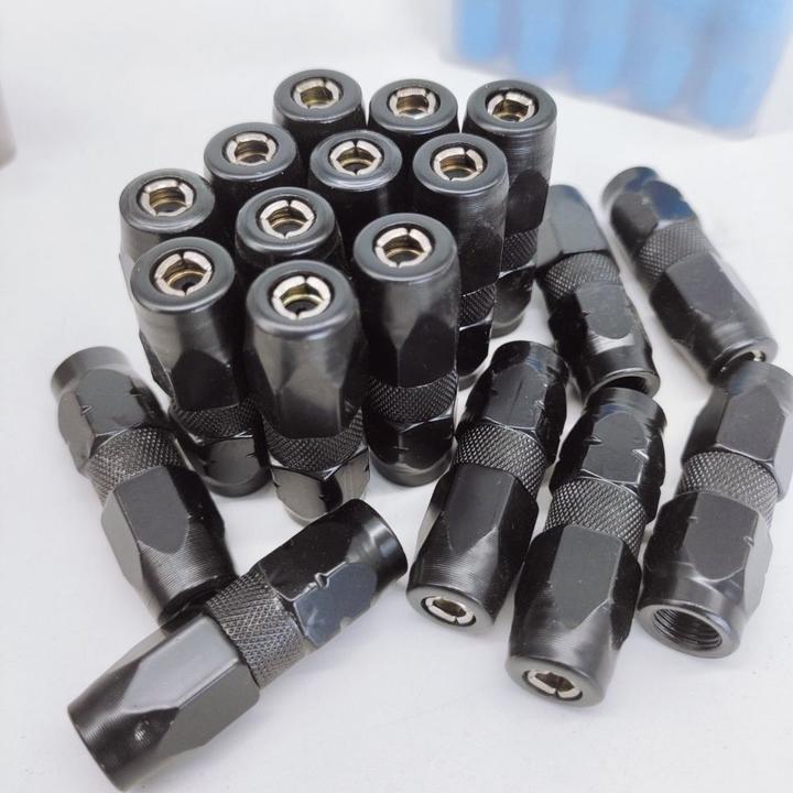 黄油枪嘴 平油咀 高压黄油枪平嘴工业级黄油枪头平头硬管防爆软管