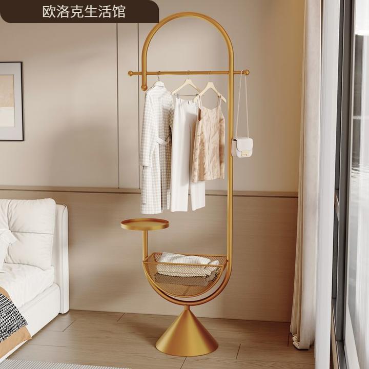 LK轻奢大容量脏衣篓一体衣帽架网红房间衣服挂架小户型卧室落地衣
