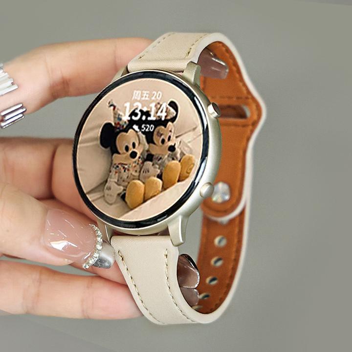 单钉皮带智能手表女生2024新款心率血压多功能运动蓝牙电话手环