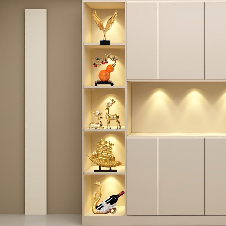 一帆风顺轻奢套装摆件 入户玄关柜酒柜电视柜隔断柜装饰品工艺品