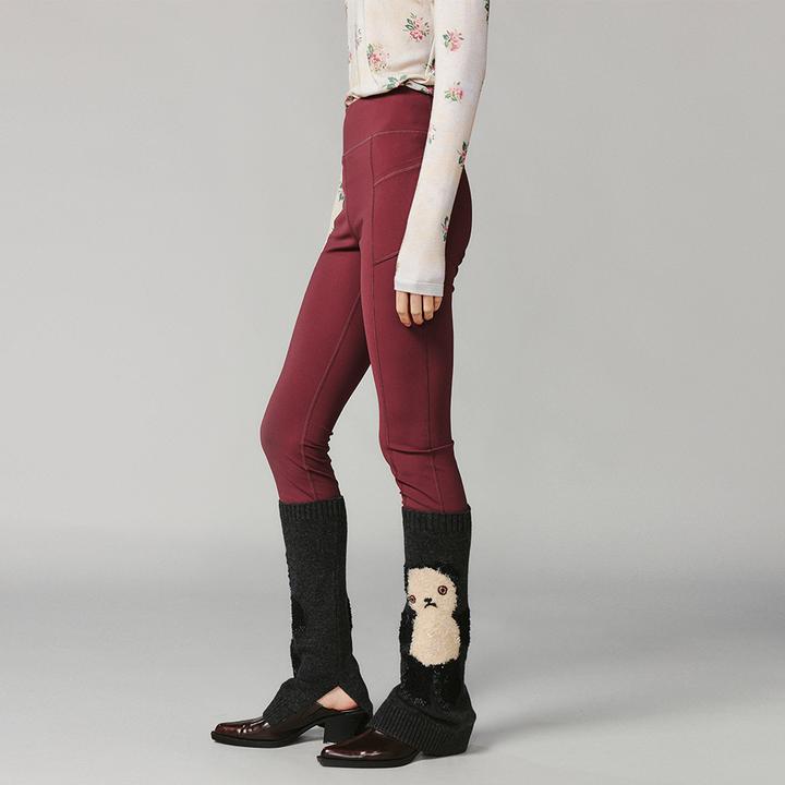 UOOYAA/乌丫「熊熊系列」熊猫袜套瑜伽裤UY24424K119198