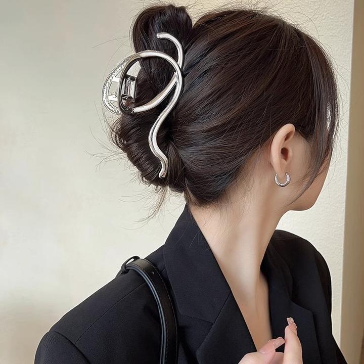 发饰金属发夹后脑勺抓夹韩国鲨鱼大号洗澡发抓优雅气质头发夹头