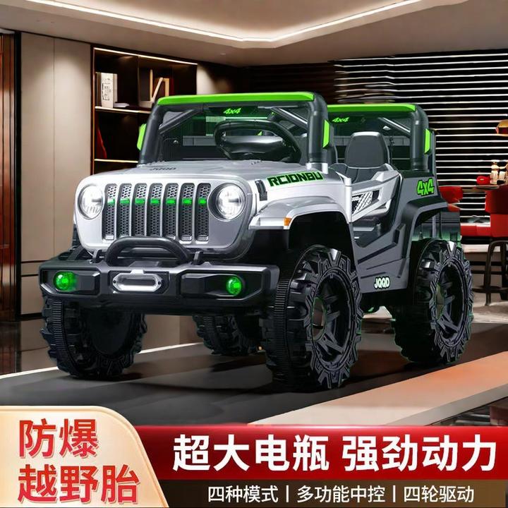 1-8岁儿童电动车小孩摇摆带遥控可坐人四轮车新款越野充电玩具车