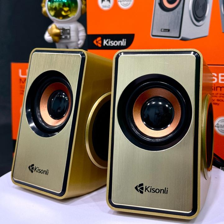 未使用  Kisonli桌面音响有线可连接台式机笔记本收音机