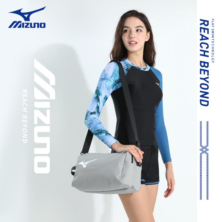 Mizuno/美津浓运动包游泳健身训练肩包女款单肩干湿分离健身包