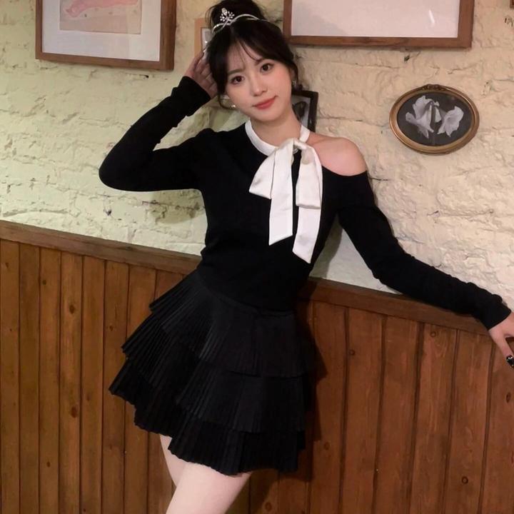 秋季流行时尚入秋女装一整套衣服洋气裙子时髦套装气质高贵两件套