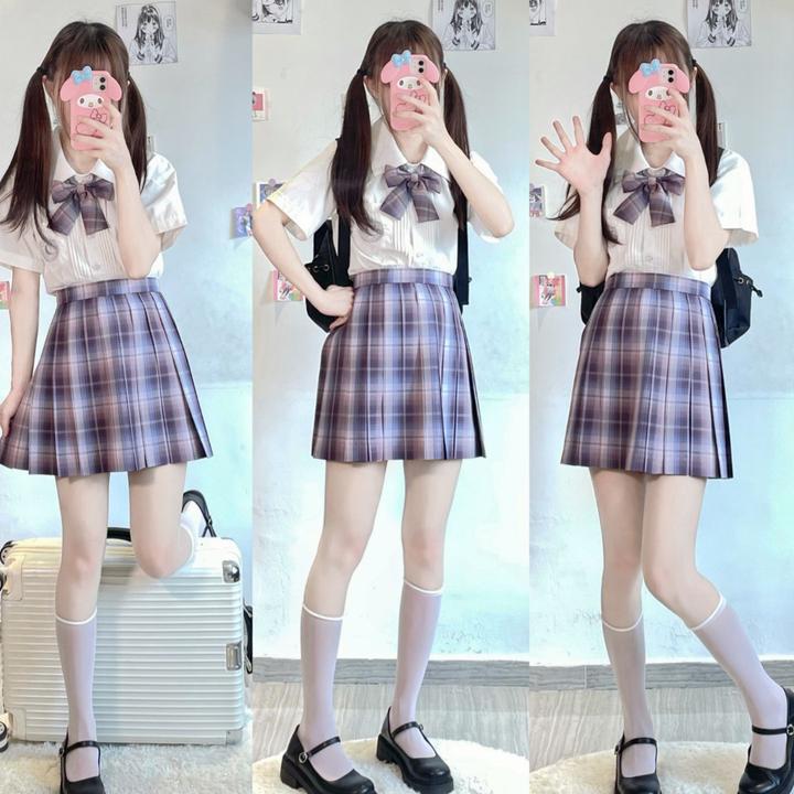 魔女回忆录JK制服原创日系格裙百褶学院风夏季学生百搭甜美现货