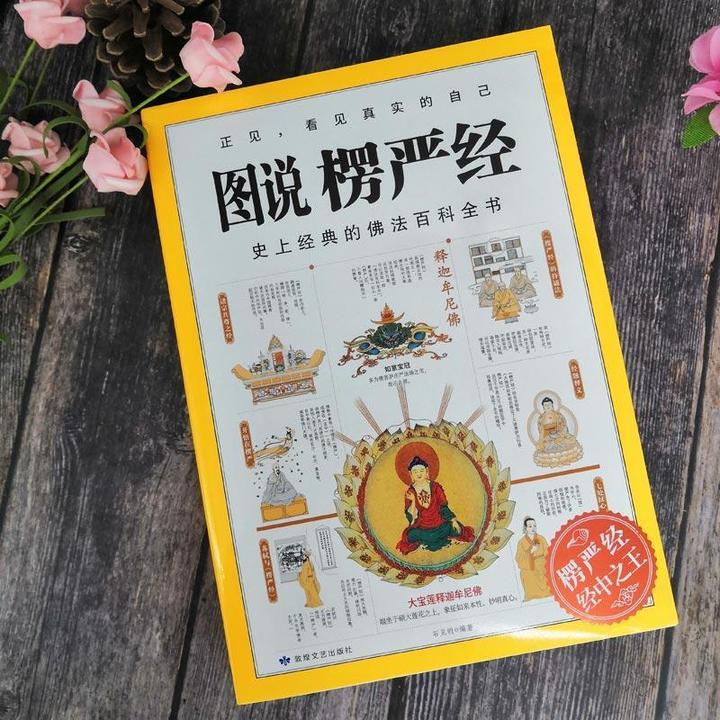 图说楞严经经典百科全书图解版哲学哲理佛教义贯讲记书禅宗修心