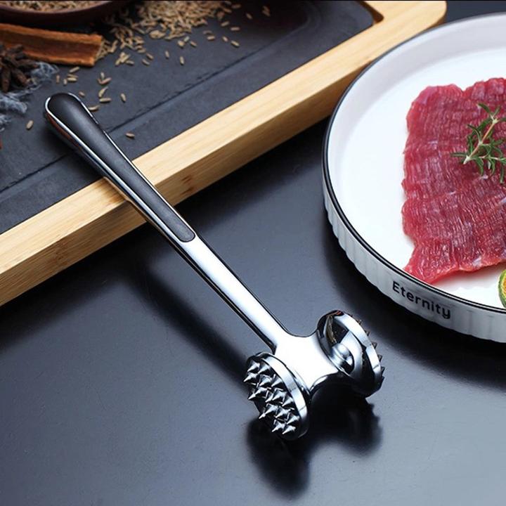 厨房敲肉锤牛排锤牛扒捶合金断筋器嫩肉双面打肉锤子家用松肉锤
