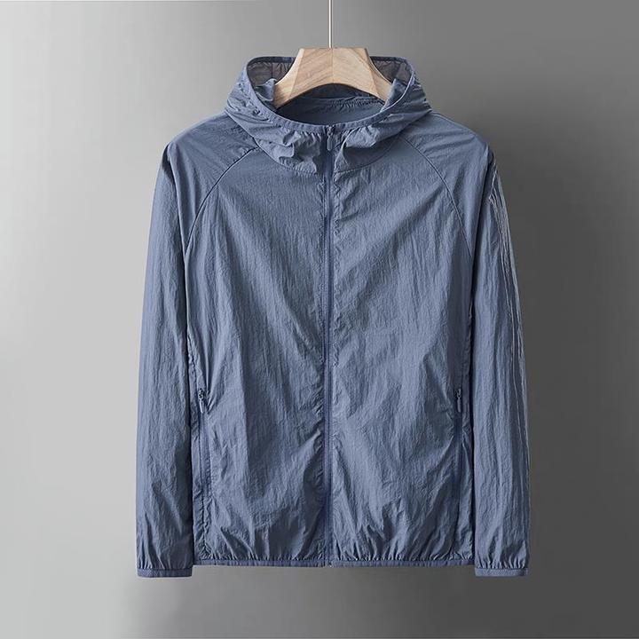 2025春秋季冰丝防晒衣男款透气皮肤衣男春季户外薄钓鱼骑行休闲