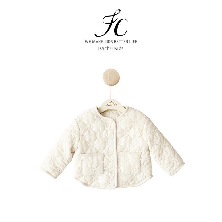 晶晶家【现发】露比童装女童冬装棉服保暖儿童加厚棉衣外套女IS853