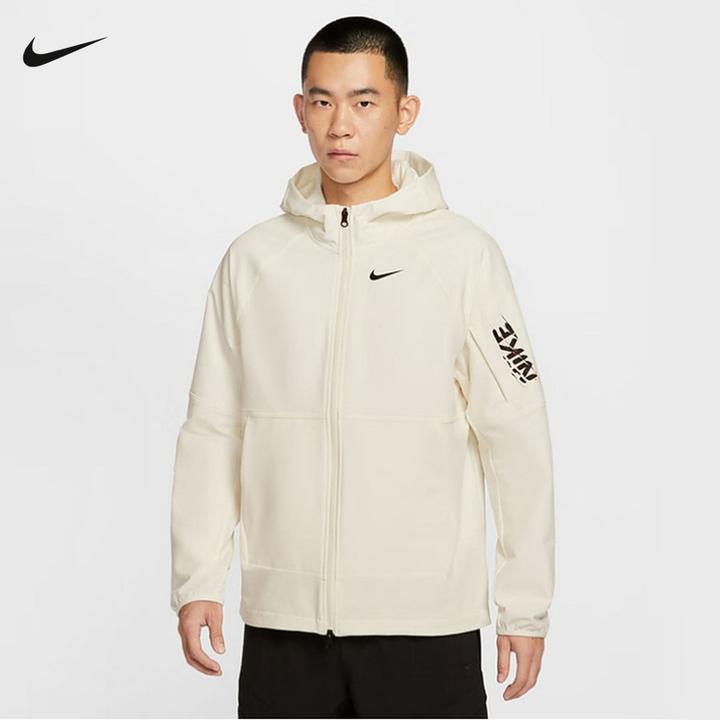 NIKE耐克运动外套男子冬新款休闲防风跑步梭织连帽夹克IM9359-133