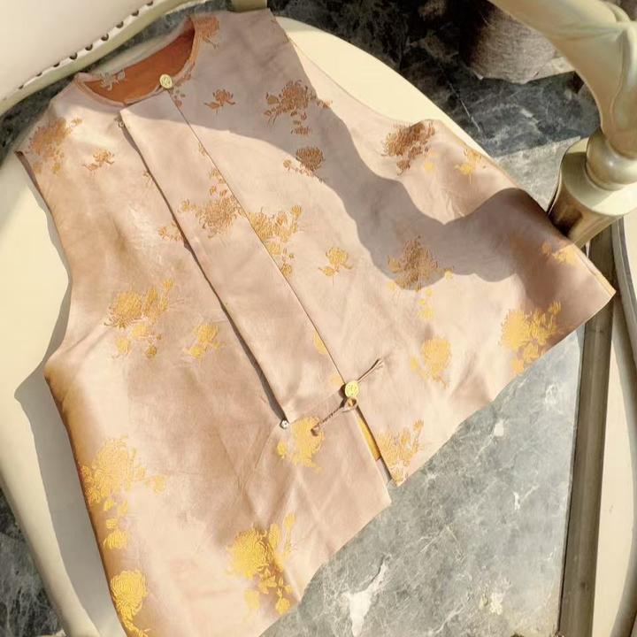 国风马甲新款时尚