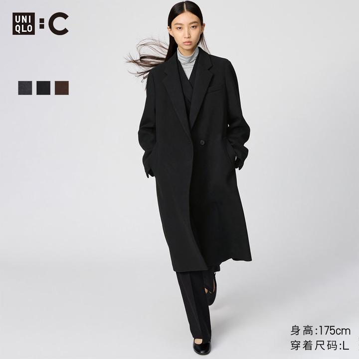 优衣库合作款/女装长大衣/25秋冬新款479666