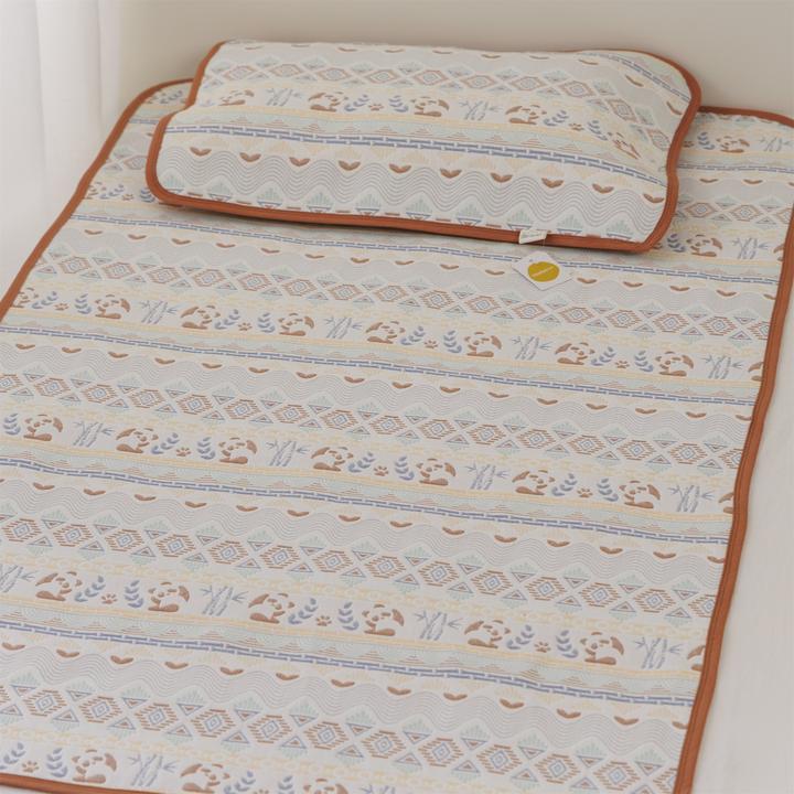 雅赞78*130儿童软席送同款枕巾 | 6层纯棉纱幼儿园床单垫透气吸汗