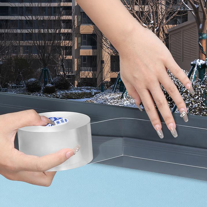 门窗缝隙防风密封胶条窗户保暖塑钢窗框玻璃门缝隙防漏风挡风神器