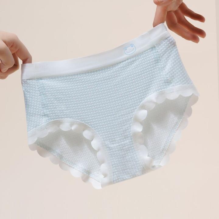 女童内裤6-12中大童抗菌三角裤儿童高腰抑菌7A内穿短裤发育期a类