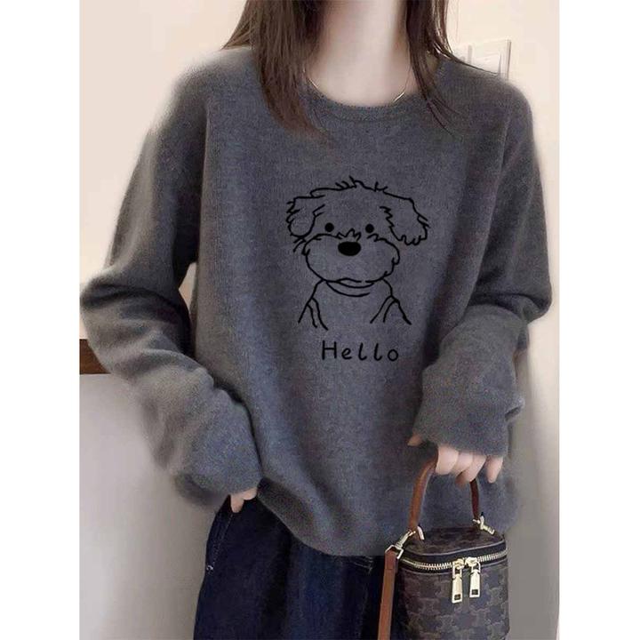 韩系天花板~休闲慵懒风正肩长袖内搭T恤女士秋冬韩版新款德绒上衣