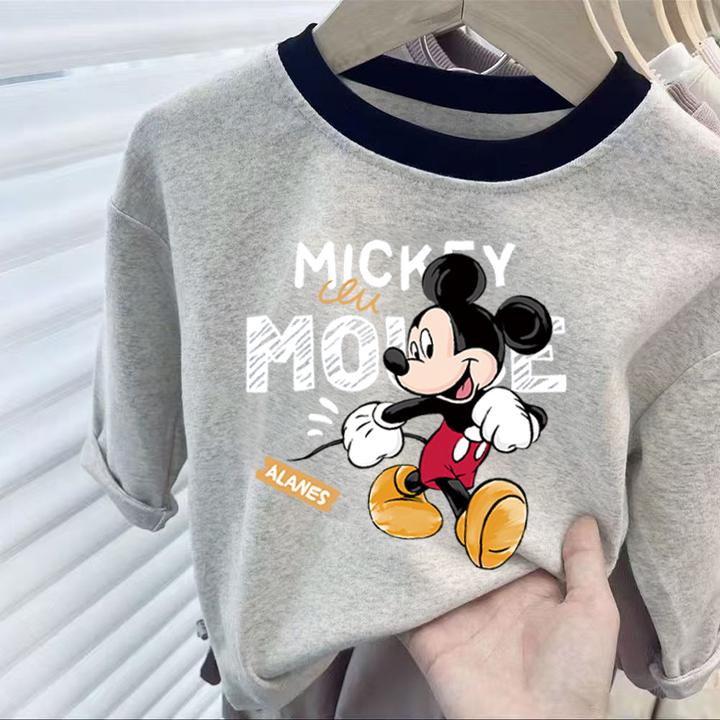 2025年款衣服儿童纯棉长袖T恤春秋潮酷百搭打底洋气外穿上衣t