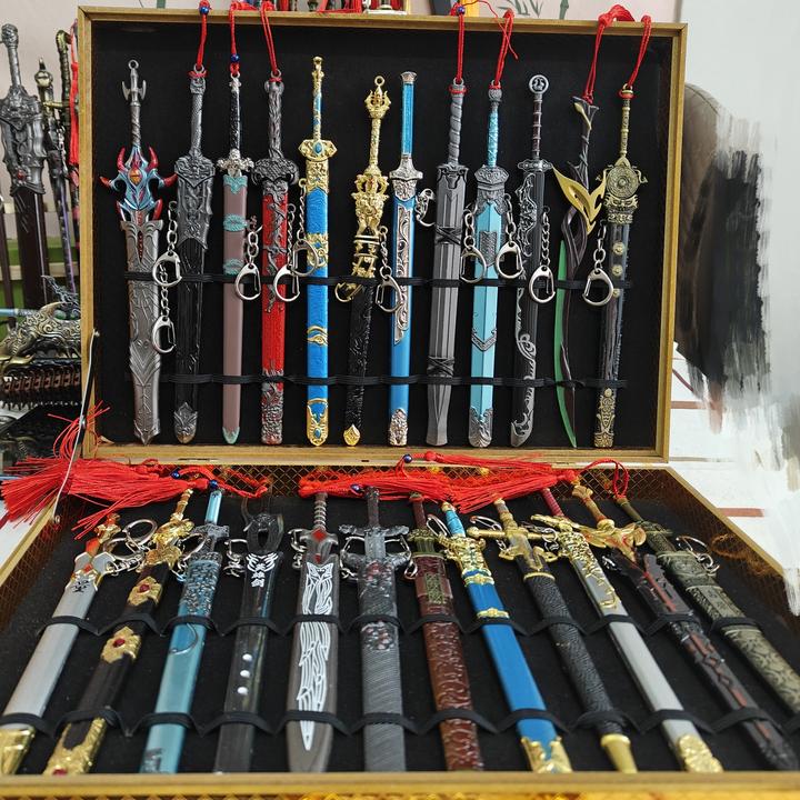 （下单送礼品）微兵器收纳箱空盒无兵器存放金属微兵器